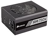 CORSAIR RMX Series, RM750x, 750 Watt, 80+ Gold Certified, Fully Modular Power Supply