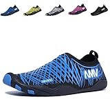 EQUICK Water Sports Shoes Quick-dry Casual Sneakers Slip-on for Men Women and Kids