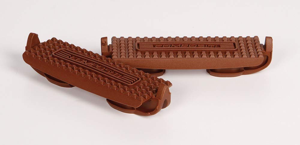 Harry's Horse Compositi Profile Premium 43001010-13adult Stirrup Pads Adult Size M Brown