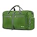 Gonex 60L Packable Travel Duffle Bag Foldable Duffel Bags for Luggage Gym Sports Camping Travelling Cycling Storage Shopping Water & Tear Resistant Green