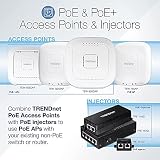 TRENDnet TPE-115GI Gigabit PoE+ Injector IEEE 802.3at 100m Network Power view 2