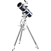 Celestron 31057 Omni XLT 150 Reflector Telescope, Dark Blue | Large Reflector, Outstanding Light Gathering, XLT Optical Coatings, German Equatorial Mount with Smooth Manual Tracking