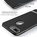 iPhone 7 Plus Case, ROCK [Royce] - Jet Black [Ultra Thin][Heavy Duty][Metal Texture Side Buttons][Dual Layered][Slim Fit][Hard PC + Soft TPU] For Apple iPhone 7 Plus (2016)