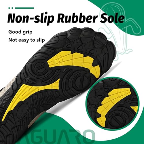 SAGUARO Versatile Minimalist Lightweight Flexible Outdoor Indoor Shoes – Gym Asphalt Beach Mountain, Unisex-Adult