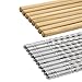 Chopsticks Reusable - 6x Stainless Steel Metal PLUS 6x Bamboo Wooden Chopstick Set - by Judo Chop - Premium Quality Chop Sticks - Dishwasher Safe for Korean Japanese Chinese and Asian Food
