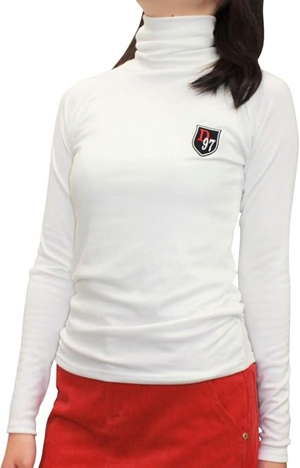 Amazon 7575 Wh 3l 裏起毛タートルネックアンダー ホワイト 2xl 大きいサイズ 裏起毛 タートル 暖かインナー デルソル ゴルフウェア レディース ゴルフ ゴルフシャツ 通販