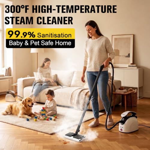Waitbird 4.5 Bar 300°F Steam Cleaner for Bathroom, Kitchen, Floor & Grout photo 8