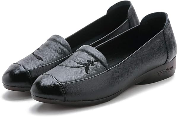 Amazon スター イー ビズネス モカシン レディース レザー ローファー 歩きやすい ウォーキングシューズ カジュアル 通勤 事務用 ナースシューズ コンフォート 快適 通気性抜群 ダイエットシューズ モカシン 履き心地 Star E Business スター イー ビズネス 安全