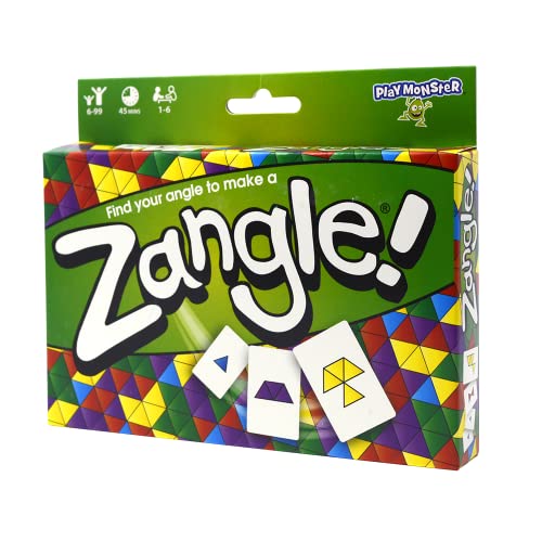 SET — Zangle — Find Your Angle to Make a Zangle — Game of Visual Perception — For Ages 6