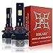 HIKARI LED Headlight Bulbs Conversion Kit-9012/HIR2, 2019 New Gen of HIKARI, Adjustable Beam, 9600lm 6K Cool White