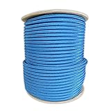 SGT KNOTS 1/4 inch Polyester Stiff Halter Cord / Rope - Braid Over Braided Core - No stretch / No shrink