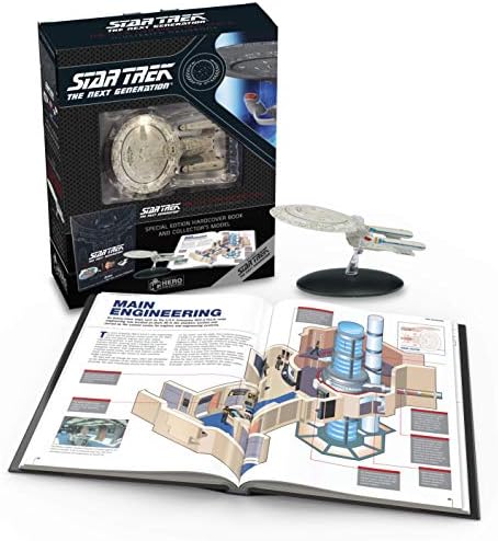 Star Trek The Next Generation: The U.S.S. Enterprise NCC-1701-D Illustrated Handbook Plus Collectible