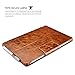 icarercase Vintage Series Leather Folio Pen Holder and Stand Case for Microsoft Surface Pro 4 - Dark Brown
