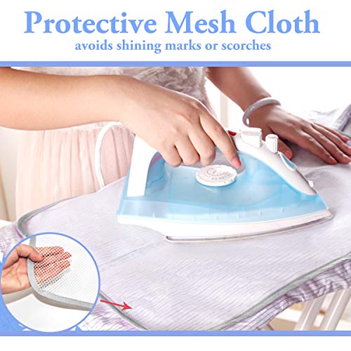 14x42 Inch OverTheDoor Ironing Board Replacement Pad/Cover,100