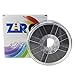 ZIRO PLA Metal Filament 1.75mm,3D Printer Filament PLA PRO Metal Silver 1.75 1KG(2.2lbs), Dimensional Accuracy +/- 0.03mm，Silver