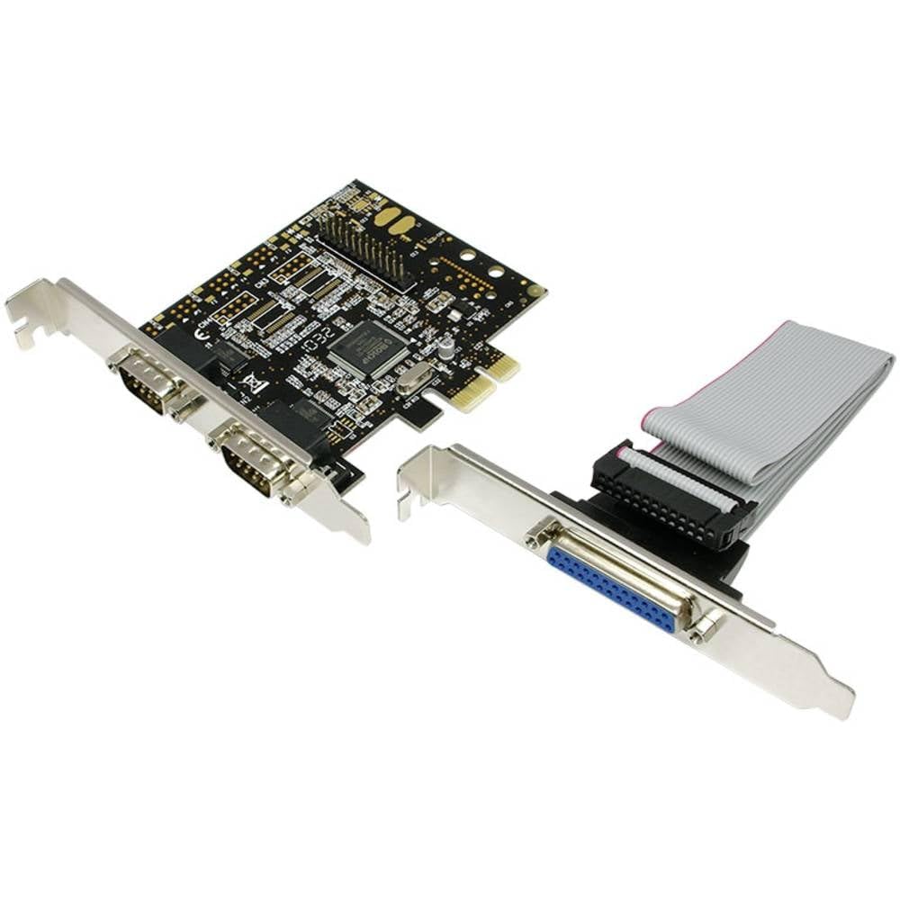 LogiLink PC-0033 2 Port Serial and 1 Port Parallel PCI-Express Card