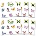 Butterfly Stickers Party Supplies Mega Pack -- Over 450 Butterflies Stickers (12 Party Favor Sheets)