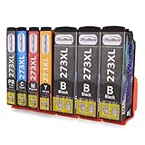 OfficeWorld 1 Set+2 BK Replacement for Epson 273XL Ink Cartridge, Compatible With Epson XP 620 XP 610 XP 600 XP 820 XP 810 XP 800 XP 520