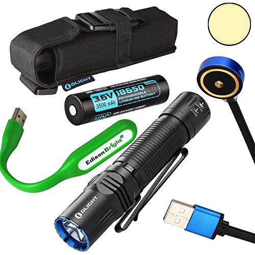 Olight m2r warrior usb rechargeable 1500 lumen cree led flashligh…