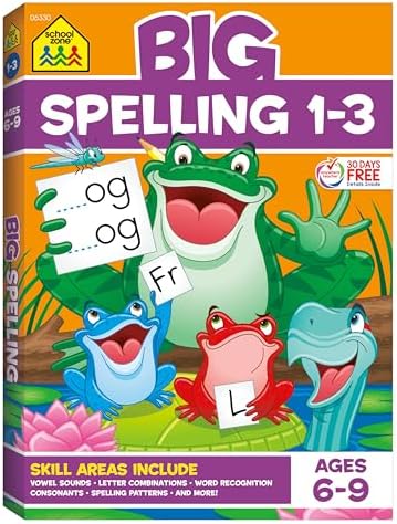 Amazon.com: School Zone Big Second Grade Workbook: 320 Pages, 2nd