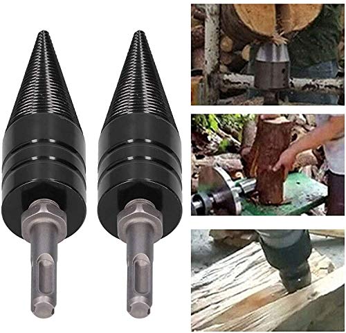 42mm Holzspalter Bohrer, Spaltholzkegel Holzspalterbohre, Kegelspalte, Holzspalter Schraube Kegel, Brennholzspalter… – Bild 5