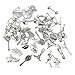 JIALEEY 40 PCS Sports Equipment Charms Mixed Cheerleader Girl Dance School Sports Spirit Gymnastics Pendants DIY for Jewelry Making and Crafting