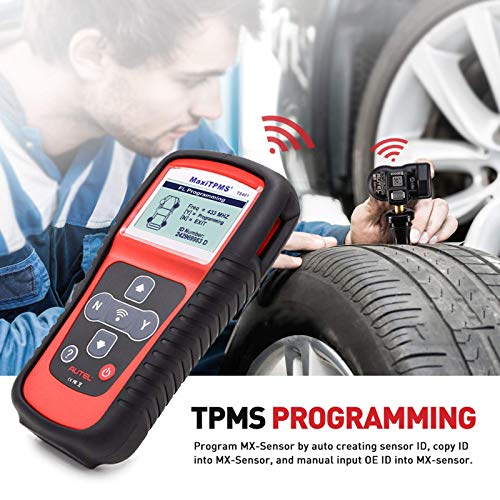 Autel TPMS MXSensor 4 Pack, 2023 Tire Pressure Monitor Sensors 2 in 1 315/433MHz, OELevel