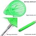 JTEEY Kids Telescopic Butterfly Net Catching Bugs Insect Small Fishing nets Extendable from 6.8