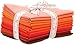 Bella Solids Orange 12 Fat Quarters Moda Fabrics 9900AB 129