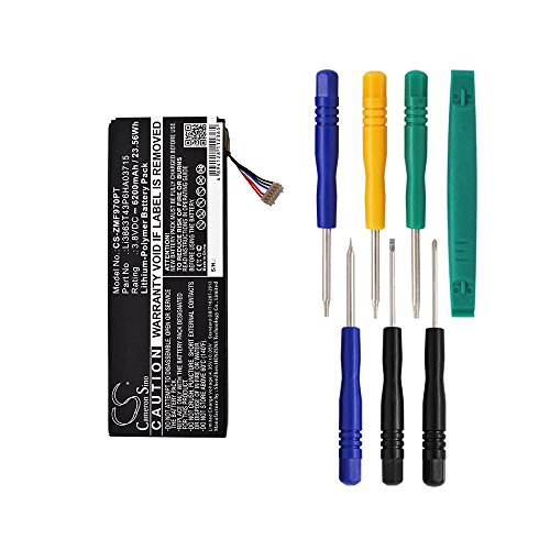 Cameron Sino 6200mAh Battery for AT&T S Pro 2, SPro2, Verizon S Pro 2, SPro2, ZTE MF97V, SPro2 Smart Projector, SRQ-MF97V with 7/pcs Toolskits