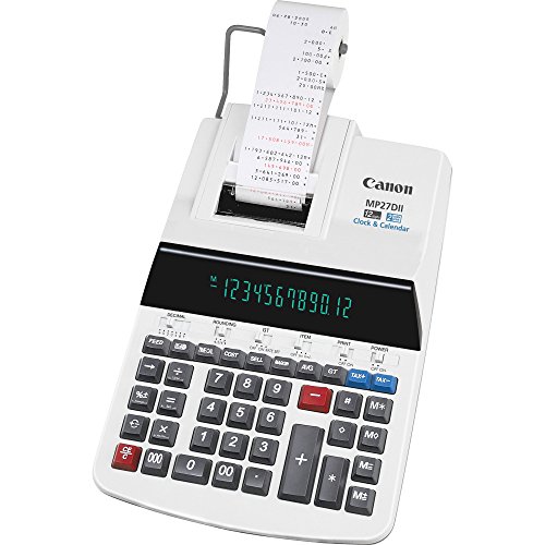 Canon MP27DII 12-Digit Calculator w/Printing 8-7/8-Inch x13-Inch x3-Inch Beige