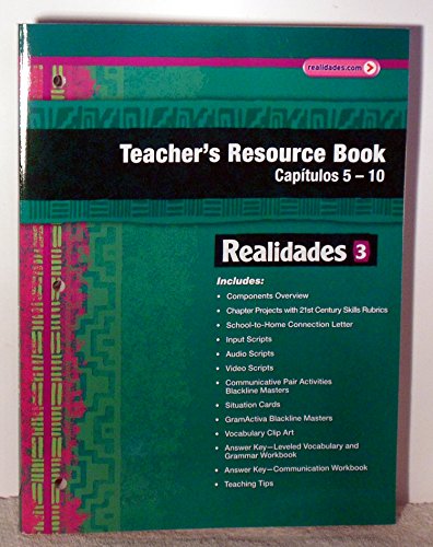 Realidades 3 Teacher's Resource Book Volume 2 Capitulos 5-10