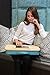 Lap Desk by Hultzzzy – 100% Thick Natural Bamboo Surface – Holds up to 18″ Laptops – 15″ Tablets – Pen & Phone Holder – Mouse Accessible – Premium Quality – Modern Designthumb 3