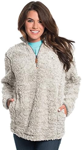 Southern Shirt Company Heather Sherpa Pullover w/Pockets