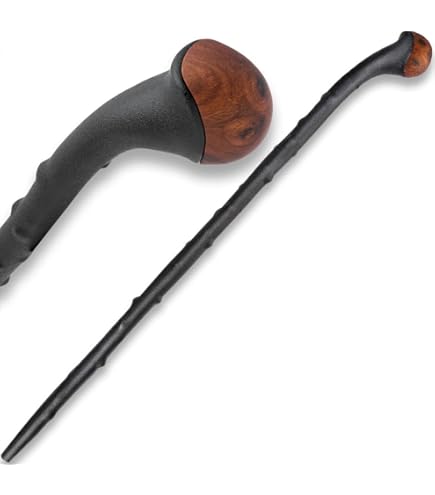 Bastone Da Passeggio Stile Texas BUBBA STIK In Mogano Macchiato - Fatto A Mano India
