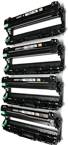 GLB Premium Compatible Replacement High Yield TN221 TN225/DR221CL Drum Unit Set (DR221BK DR225C DR225M DR225Y)