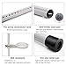 Indoor Plant Storage, FOME 7-Layer Metal Spring Single Pole Stand Corner Flower Display Rack Plant Storage Shelf Hanging Plant Stand Planter Rack Indoor