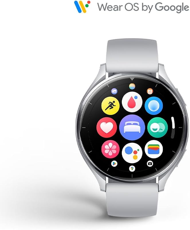 Watch 2, Google WearOS, 1.43" AMOLED, GPS, 5ATM, Argento