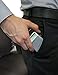 CardNinja Ultra-slim Self Adhesive Credit Card Wallet for Smartphones, Steel Grey
