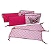 Butterflies pink/chocolate 10 pc Crib Set