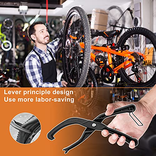 ZHOORQI Bike Tire Levers Bike Tire Pliers, LaborSaving Bicycle Tyre Remover Clamp with NonSlip