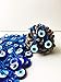 Bion, Evil Eye Beads, Talisman Charm, Small Blue Set of Six - 3.5 cm (1.36