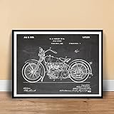 HARLEY DAVIDSON 1928 MOTORCYCLE POSTER 18x24