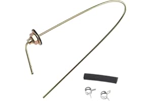 KAABEE Fuel Tank Standpipe for Diesel Heater, Copper & Rubber, 5mm, Barb Connector, 650mm x 5mm x 2 inches