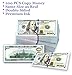 Prop Money,Copy Money Looks Real 200 Pcs Total 20,000 Dollar Props Double-Sided Printing for Movie
