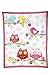 NoJo Love Birds 4 Piece Comforter Set with Diaper Stacker
