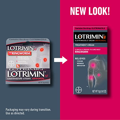 Lotrimin AF Ringworm Cream Clotrimazole 1 Clinically Proven