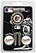 Team Golf MLB Baltimore Orioles Divot Tool Pack With 3 Golf Ball Markers Divot Tool with 3 Golf Ball Markers Pack, Markers are Removable Magnetic Double-Sided Enamel