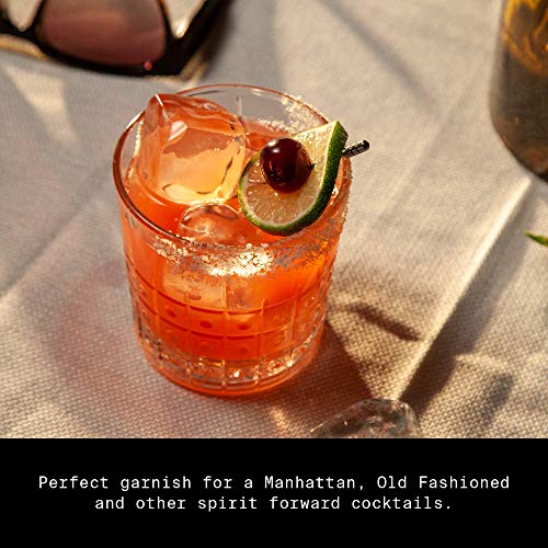 Filthy Black Amarena Cocktail Cherries, 11 Oz Jar, 45 Cherries Pricepulse