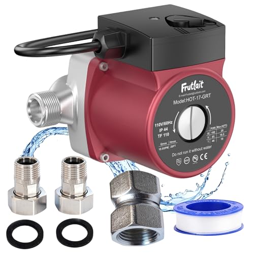 Frutlait 3-Speed Hot Water Circulation Pump